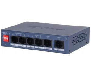 Dahua CS4006-4ET2GT-36 Interruptor POE con 4 Puertos