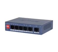 Dahua CS4006-4ET2GT-36 Switch PoE 4 puertos 10/100 + 2RJ45 Uplink Gigabit 36W Gestionable en Cloud Layer2