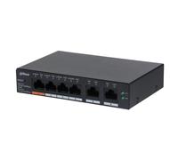 Dahua CS4006-4GT-60 Switch PoE 4 puertos Gigabit + 2RJ45 Uplink Gigabit 60W Gestionable en Cloud Layer2