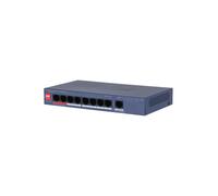 DAHUA CS4009-8GT-110 PoE-Switch 8 Gigabit-Ports + 1 RJ45-Gigabit-Uplink 110 W verwaltbar in der Cloud Layer2