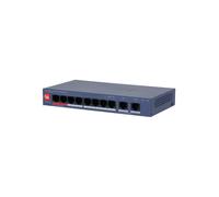 DAHUA CS4010-8ET2GT-110 PoE-Switch 8 Ports 10/100 + 2RJ45 Gigabit-Uplink 110W verwaltbar in der Cloud Layer2