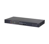 Dahua CS4220-16GT-240 Switch PoE 16 puertos Gigabit + 2 Uplink Gigabit RJ45 + 2SFP Gigabit 240W Gestionable en Cloud Layer2
