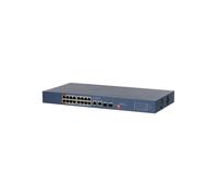 DAHUA CS4220-16GT-240-V2 Switch PoE 16 Gigabit-Ports + 2 Gigabit-Uplink RJ45 + 2 Gigabit-SFP 240W verwaltbar in der Cloud Layer2