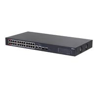DAHUA CS4226-24ET-240 24 puertos 10/100 POE + 2 conmutadores Gigabit RJ45/2XSFP Combo gestionable
