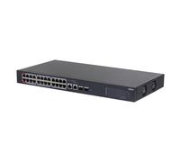 Dahua CS4226-24ET-240 Switch PoE 24 puertos 10/100 + 2 Combo Gigabit RJ45/SFP Uplink 240W Gestionable en Cloud Layer2