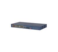 DAHUA CS4226-24ET-240-V2 PoE-Switch 24 Ports 10/100 + 2 Combo-Gigabit-RJ45/SFP-Uplink 240 W verwaltbar in der Cloud Layer 2