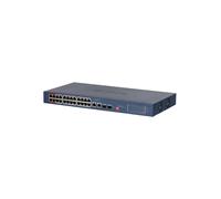 DAHUA CS4228-24GT-240-V2 PoE-Switch mit 24 Gigabit-Ports + 2 Gigabit-Uplink-RJ45 + 2 Gigabit-SFP, 240 W, verwaltbar in der Cloud