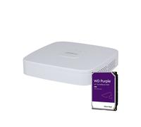 Dahua DAHUA-4124-1TB DH-XVR5104C-I3(V3.0)-1TB XVR 5 en 1 Dahua de 4 canales 5MP. Formatos AI/H.265+/H.265. 4 canales BNC HD + 2