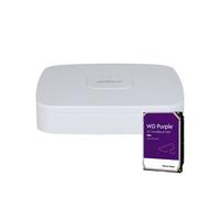 Dahua DAHUA-4169-1TB DH-XVR4104C-I(V2.0)-1TB XVR 5 en 1 Dahua de 4 canales. Formatos AI/H.265+/H.265. 4 canales BNC HD + 1 canal