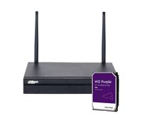 Dahua DAHUA-4260-1TB DHI-NVR1104HS-W-S2-CE-1TB NVR IP WiFi Dahua de 4 canales. Formato Smart H.265+. 40/40Mbps de entrada/salida