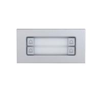 Dahua DAHUA-4780 DHI-VTO4202F-MDB4 Módulo de cuatro botones Dahua para videoporteros IP VTO. Carcasa de aleación de aluminio. Al