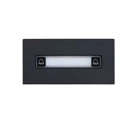 Dahua DAHUA-4782 DHI-VTO4202FB-MDB2 Módulo de dos botones Dahua para videoporteros IP modulares. Carcasa de aleación de aluminio