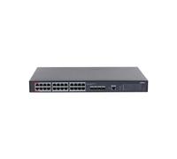 Dahua DAHUA-4964 DH-S5428-24GT4XF-360 Switch gestionable L2+ Dahua. 24 puertos PoE Gigabit. 4 puertos uplink SFP+ de 10 Gbps. So