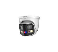 Dahua (DH-IPC-PDW3849P-A180-E2-AS-PV-0280B) Cámara IP Domo Panorámica TIOC Duo 2x4MP WDR WizSense LED IR & Luz Cálida IP67 Sonido/Luz Azul&Roja 2.8mm PoE
