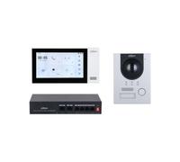 Dahua DHI-KTP01L Kit Videoportero IP con Monitor VTH2421FW-P y Switch