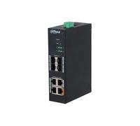 DAHUA HS4408-4ET-60 Switch gehärtet PoE 4 Ports 10/100 +4SFP Gigabit 60W verwaltbar Layer2