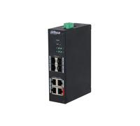 DAHUA HS4408-4ET-96 Switch (gehärtet) PoE 4 Ports 10/100 + 4 SFP Gigabit 96 W verwaltbar Layer 2