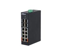DAHUA HS4412-8ET-96 Switch (gehärtet) PoE 8 Ports 10/100 + 4 SFP Gigabit 96 W verwaltbar Layer 2