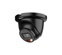 Dahua IPC-HDW2449TM-S-IL-0280B-BLACK Cámara de red 4MP Smart Dual Light, de enfoque fijo, WizSense, negra