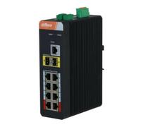 Dahua Switch PoE Industrial 8 Puertos Gigabit + 2 SFP Uplink L2 Gestionable