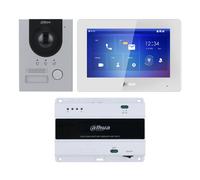 Dahua KTD01L(S) Kit Videoportero 2-hilos IP exterior para Superfície + monitor interior