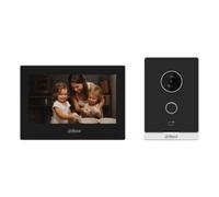 Dahua KTW04 Kit Videoportero IP WiFi exterior de Superficie + monitor WiFi interior