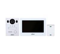 Dahua KTX01(S) Kit Videoportero híbrido WiFi / 2-hilos IP exterior para Superfície + monitor interior