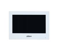 Dahua Monitor táctil VTH2621GW-P 802.3af PoE, 7 pulgadas, timbre, intercomunicador de vídeo, tarjeta SD integrada de 32GB, VTH2621G-P white screen