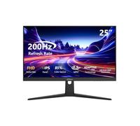 Dahua Monitor para juegos DHI-LM25-E231BN FHD de 24.5 pulgadas, Full HD 1080p, frecuencia de actualización de 165 Hz, tiempo de respuesta de 1 ms, juego ultrasuave, tecnología de cuidado ocular para