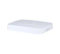 Grabador NVR Dahua WizSense 8 Canales 4K PoE Blanco - DHI-NVR4108-8P-EI