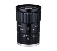 "Dahua PFL20-J10M Lente Fija MP 10M 4/3"" C IR F1.6 20mm"