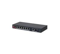 DAHUA PFS3110-8ET1GT1GF-96 Switch PoE 2.0 8 Ports 10/100 +1 Gigabit-Uplink +1 SFP 96W Nicht verwaltbar Layer2