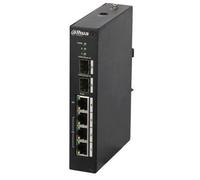 Dahua PFS3206-4P-96 Switch Rango Temp Extendida PoE 3 puertos 10/100 + 1 puerto Gigabit + 2SFP 96W No_Manejable Layer2