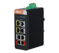 Dahua PFS4207-4GT-DP Switch PoE 2.0 Industrial 4 puertos Gigabit +3 Uplink Gigabit (2SFP+1RJ45) 120W Manejable Layer2