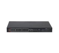 Dahua PFS4226-24ET-360-V3 Switch PoE gestionado de 24 puertos 100 Mbps + 2 puertos Gigabit