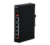 Dahua PFT1500 Extensor PoE 4 puertos 10/100 + 1 Uplink Gigabit PoE-In