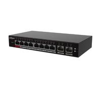 Dahua S4100-8ET2GT-96-C Switch PoE 2.0 8 puertos 10/100 + 2RJ45 Uplink Gigabit 96W Gestionable en Cloud Layer2