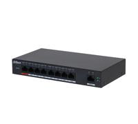 Dahua S4100-8GT1GT-96-C Switch PoE 2.0 8 puertos Gigabit + 1RJ45 Uplink Gigabit 96W Gestionable en Cloud Layer2
