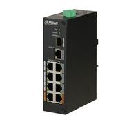 Dahua switch 10 puertos / 8 puertos poe larga distancia 250m watchdog 2.0