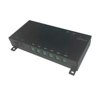 DAHUA Switch 2-Hilos - 6 Grupos de 2 Hilos - Vídeo y Audio a través de 2-Hilos - Alimenta Dispositivos a 2-Hilos - Montaje en Superficie o Carril - Fácil instalación