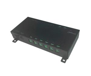 DAHUA Switch 2-Hilos - 6 Grupos de 2 Hilos - Vídeo y Audio a través de 2-Hilos - Alimenta Dispositivos a 2-Hilos - Montaje en Superficie o Carril - Fácil instalación