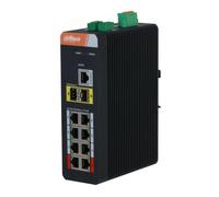 Dahua Switch PoE Industrial 8 Puertos Gigabit + 2 SFP Uplink L2 Gestionable