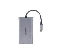 Dahua TC39 Estación de acoplamiento 9 en 1 USB 3.1 Type-C a USB 3.0 + HDMI + RJ45 + VGA + SD/TF + PD