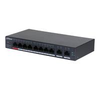 Dahua Technology DH-CS4010-8ET-110 switch Gestionado L2 Gigabit Ethernet (10/100/1000) Energía sobre Ethernet (PoE) Negro