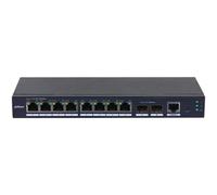 Switch Dahua Technology SG4010-2F 8 Puertos Gigabit + 2 SFP VLAN Jumbo Frames L2 Gestionado