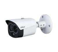 Dahua TPC-BF1241-TB7F8-DW-S8 Cámara Térmografica IP DUAL 256*192 7mm + 4M 8mm IP67 12V PoE AUDIO E/S