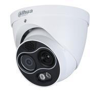 Dahua TPC-DF1241-B2F2-DW-S8 Domo Térmico IP DUAL 256*192 2mm + 4M 2mm IP67 12V PoE