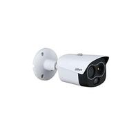 Dahua DHI-TPC-BF1241-B10F12-DW-S8 Cámara IP Bullet Híbrida Térmica + Visible 4MP Lente 10+12mm IR 30m IP67 PoE