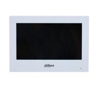 "Dahua VTH2123GW-W-S2 Monitor interior 7"" híbrido WiFi / 2-hilos de superficie para Videoportero IP táctil SD 6E/1S alarma blanco"