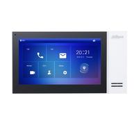 "Dahua VTH2421FW-P Monitor Interior 7"" de Superficie para Videoportero IP PoE SD 6E 1S Alarma Blanco"